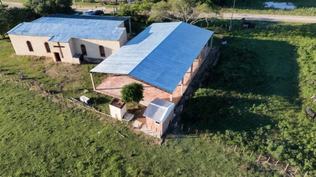 General Díaz estrena dos modernos tinglados multiuso que impulsarán la vida comunitaria