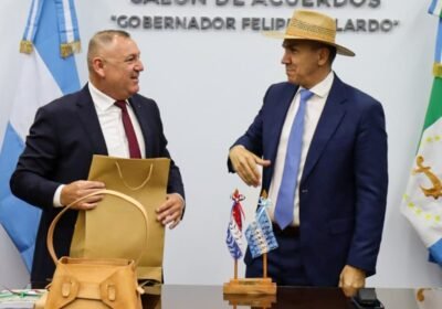 Gobernador de Ñeembucú, Víctor Fornerón, desarrolla una agenda de trabajo en Argentina