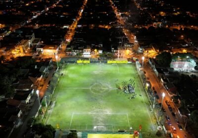 El Club General Díaz de Pilar brilla y resplandece desde hoy con su nueva y moderna lumínica