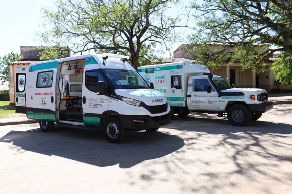 Nuevas ambulancias para Ñeembucú