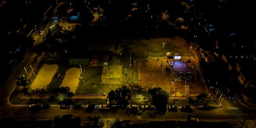 Remodelación de la canchita barrio Obrero, apunta a promover la práctica de deportes y el esparcimiento de las familias