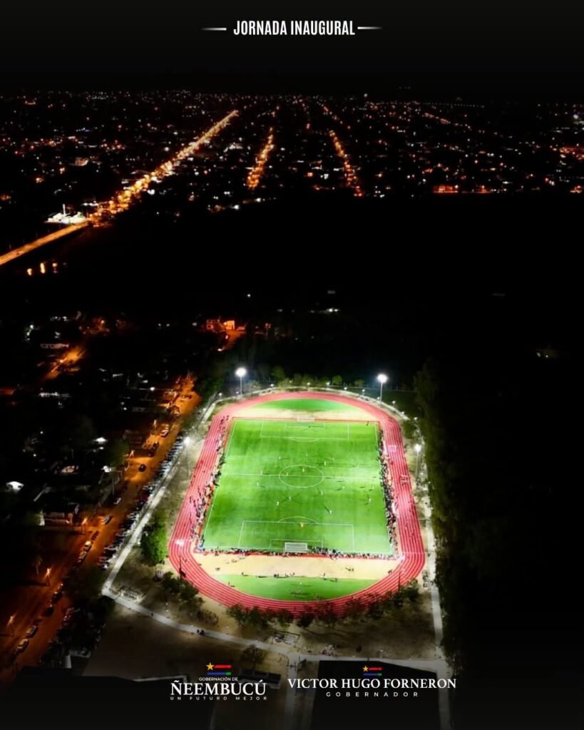 Con inversión de la Gobernación de Ñeembucú, Polideportivo «Roberto Cabañas» se convierte en un gran complejo moderno y vanguardista